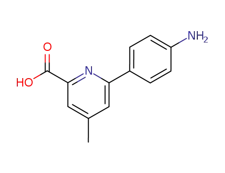 6-(4-Amino-phenyl)-4-methyl-pyridine-2-carboxylic acid
