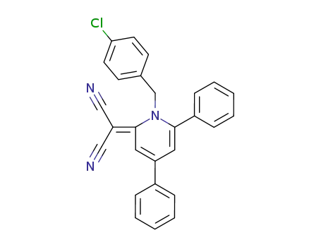 Propanedinitrile,
[1-[(4-chlorophenyl)methyl]-4,6-diphenyl-2(1H)-pyridinylidene]-