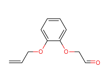 Molecular Structure of 95525-03-4 (Acetaldehyde, [2-(2-propenyloxy)phenoxy]-)