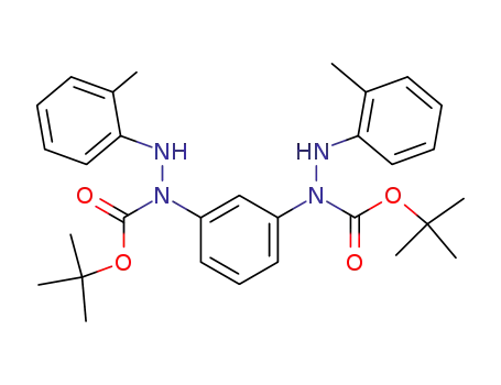di-tert-butyl 1,1'-(1,3-phenylene)bis(2-o-tolylhydrazinecarboxylate)