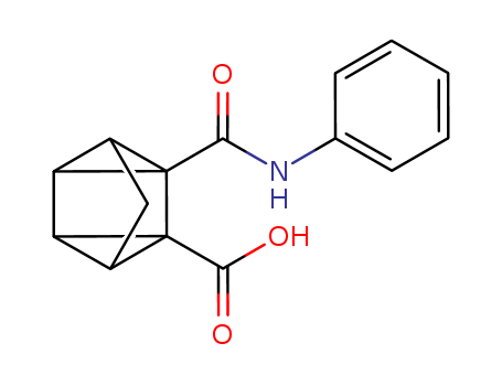 5-((Phenylamino(carbonyl)tetracyclo(3.2.0.02,7.04,6)heptane-2-carboxyl ic acid