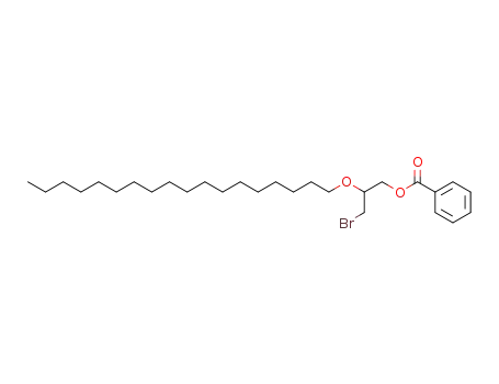 (R,S)-3-brom-2-(1-octadecyloxy)propylbenzoat