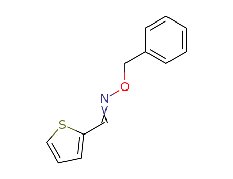 2-Thiophenecarboxaldehyde, O-(phenylmethyl)oxime
