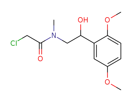 2-Chloro-N-[2-(2,5-dimethoxy-phenyl)-2-hydroxy-ethyl]-N-methyl-acetamide