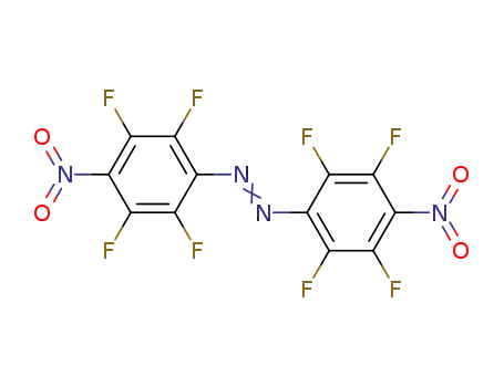 Molecular Structure of 74632-45-4 ((E)-bis(2,3,5,6-tetrafluoro-4-nitrophenyl)diazene)