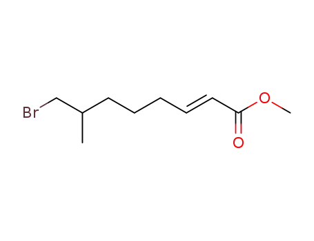 2-Octenoic acid, 8-bromo-7-methyl-, methyl ester, (E)-