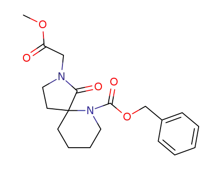 (RS)-1-(Benzyloxycarbonyl)-1,8-diaza-7-oxospiro<5.4>decane-8-acetic acid methyl ester
