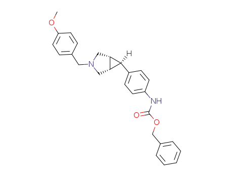 {4-[(1S,5R,6S)-3-(4-Methoxy-benzyl)-3-aza-bicyclo[3.1.0]hex-6-yl]-phenyl}-carbamic acid benzyl ester