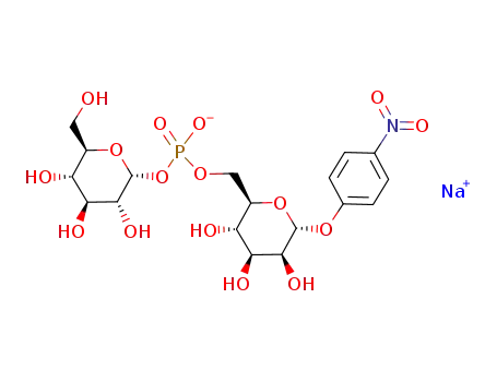 Molecular Structure of 101455-35-0 (4-nitrophenyl-alpha-mannopyranoside 6-(alpha-galactopyranosyl phosphate))