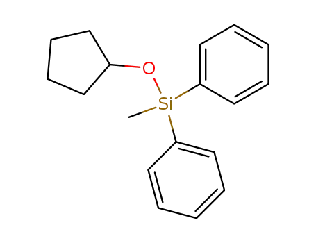 cyclopentyloxy(methyl)diphenylsilane