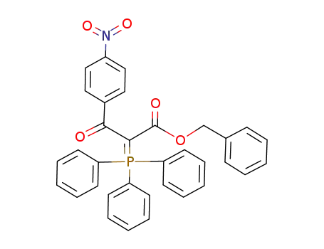 Benzenepropanoic acid, 4-nitro-b-oxo-a-(triphenylphosphoranylidene)-,
phenylmethyl ester