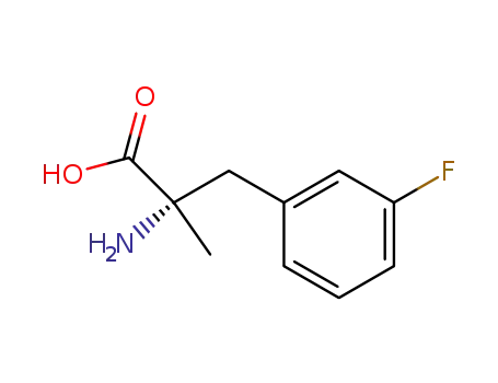 Molecular Structure of 130855-56-0 (α-Me-Phe(3-F)-OH)