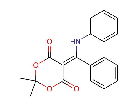1,3-Dioxane-4,6-dione,
2,2-dimethyl-5-[phenyl(phenylamino)methylene]-
