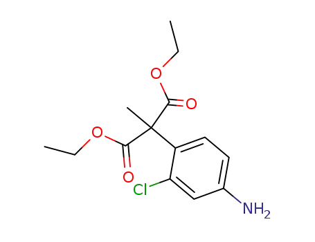 Propanedioic acid, (4-amino-2-chlorophenyl)methyl-, diethyl ester