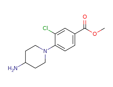 methyl (4-aminopiperidin-1-yl)-3-chlorobenzoate