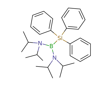 Boranediamine, N,N,N',N'-tetrakis(1-methylethyl)-1-(triphenylsilyl)-