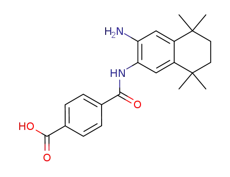 4-<(3-amino-5,6,7,8-tetrahydro-5,5,8,8-tetramethyl-2-naphthalenyl)carbamoyl>benzoic acid