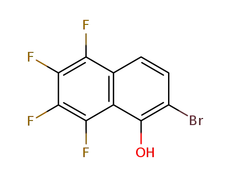 1-Naphthalenol, 2-bromo-5,6,7,8-tetrafluoro-