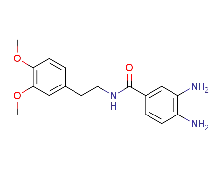 Benzamide, 3,4-diamino-N-[2-(3,4-dimethoxyphenyl)ethyl]-