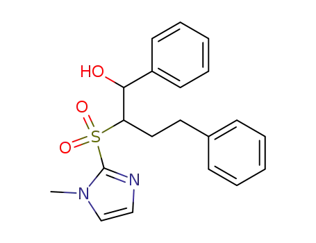 2-(1-Methyl-1H-imidazole-2-sulfonyl)-1,4-diphenyl-butan-1-ol