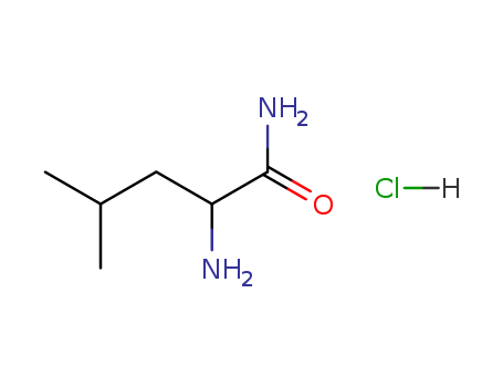 Pentanamide,2-amino-4-methyl-, hydrochloride (1:1)