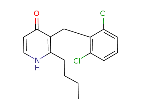 4(1H)-Pyridinone, 2-butyl-3-[(2,6-dichlorophenyl)methyl]-