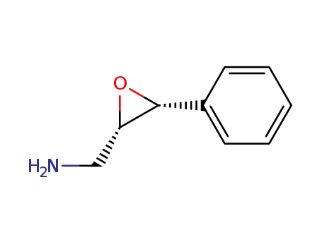 Molecular Structure of 697734-59-1 (2-Oxiranemethanamine,  3-phenyl-)