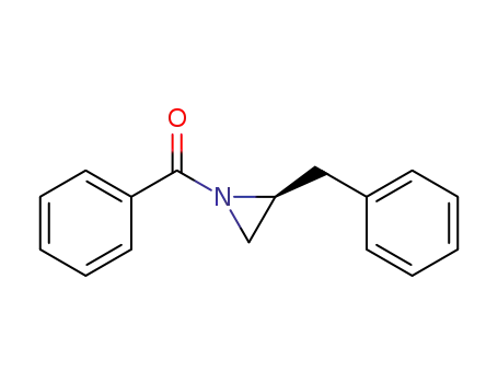 (+)-1-(benzoyl)-2(S)-benzylaziridine