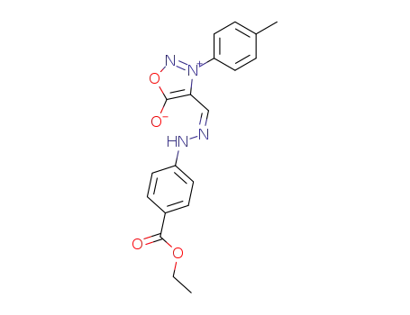 4-[4-(ethoxycarbonylphenylhydrazono)methyl-3-4-methylphenyl]sydnone