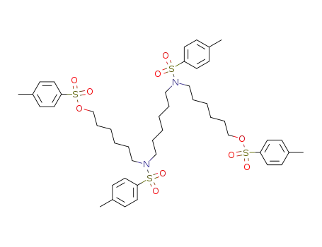 N,N'-di-p-toluenesulfonyl-N,N'-bis<6-(p-toluenesulfonyloxy)hexyl>-1,6-hexanediamine