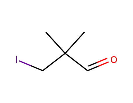 Propanal, 3-iodo-2,2-dimethyl-