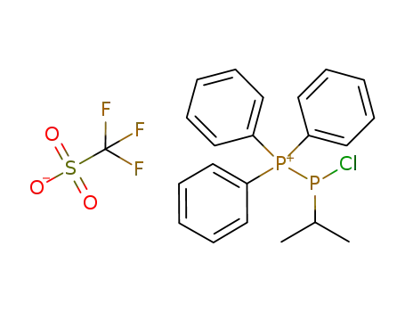 [Ph<sub>3</sub>P-PiPr(Cl)][OTf]