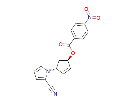 (1R,4R)-4-(2-cyano-1H-pyrrol-1-yl)cyclopent-2-en-1-yl 4-nitrobenzoate