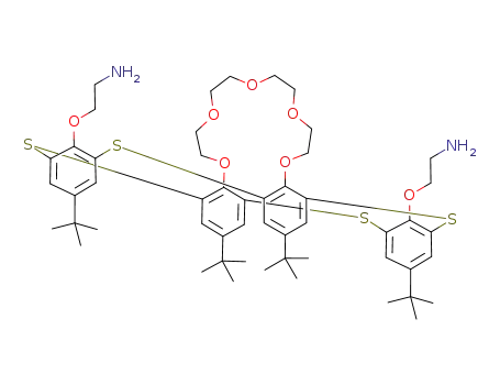 5,11,17,23-tetra-tert-butyl-syn-25,27-bis(2-aminoethoxy)-26,28-tetraethylenecrown-5-thiacalix[4]arene
