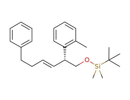 (R,E)-1-[(tert-butyldimethylsilyl)oxy]-2-(2-methylphenyl)-6-phenyl-3-hexene