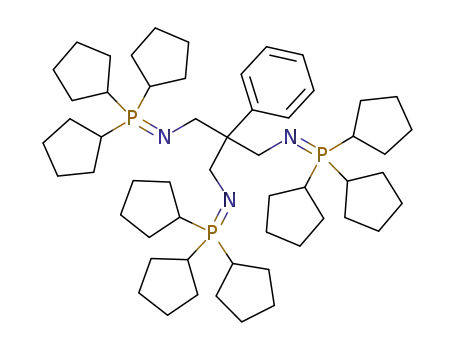 α,α,α-tris[((tricyclopentylphosphoranylidene)amino)methyl]toluene