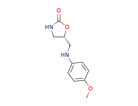 (R)-5-[(4-methoxyphenyl)aminomethyl]-1,3-oxazolidin-2-one