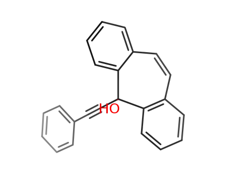 Molecular Structure of 941716-31-0 (5-H-Dibenzo[a,d]cyclohepten-5-ol,5-(2-phenylethyl))