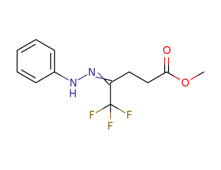 Methyl 5,5,5-trifluoro-4-(2-phenylhydrazono)pentanoate