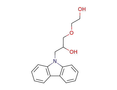 Molecular Structure of 938190-38-6 (6-(9-carbazolyl)-3-oxahexane-1,5-diol)