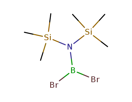 Molecular Structure of 4267-39-4 (Boranamine, 1,1-dibromo-N,N-bis(trimethylsilyl)-)