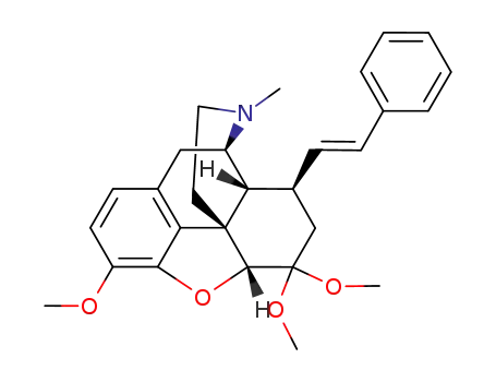 (8β)-7,8-dihydro-8-[(1E)-2-phenylethenyl]codeinone dimethyl ketal