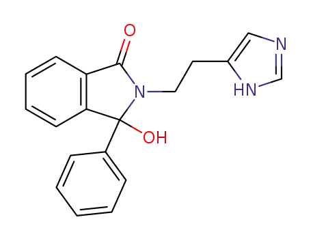 1H-Isoindol-1-one,
2,3-dihydro-3-hydroxy-2-[2-(1H-imidazol-4-yl)ethyl]-3-phenyl-