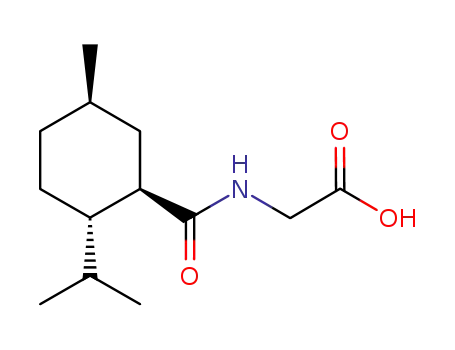 Molecular Structure of 1019333-88-0 (Nα-(L-menthanecarbonyl)glycine)