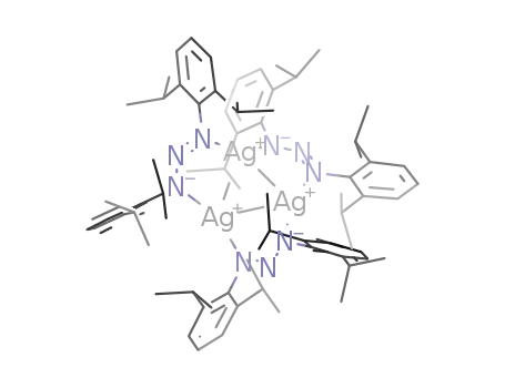 [Ag<sub>3</sub>(N,N'-bis(2,6-di-isopropylphenyl)triazene(-1H))3]