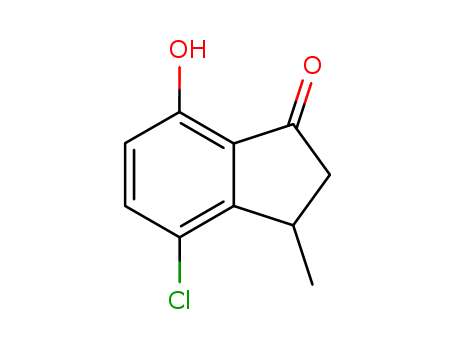 4-chloro-7-hydroxy-3-methyl-2,3-dihydroinden-1-one
