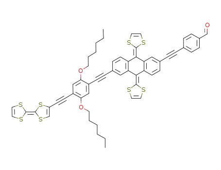 C<sub>57</sub>H<sub>46</sub>O<sub>3</sub>S<sub>8</sub>