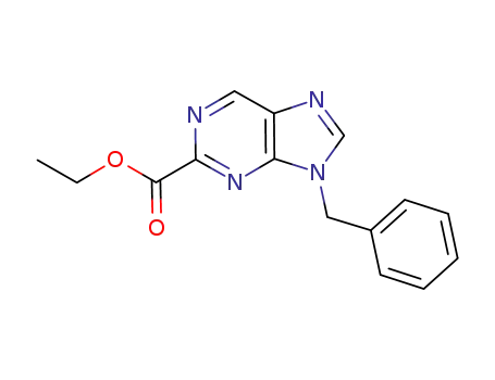 9-benzyl-2-(ethoxycarbonyl)purine