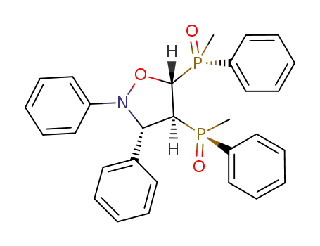 (4SP,5RP)-(+)-bis-(4S,5R)-[methyl(phenyl)phosphinyl]-(N,3S)-diphenylisoxazolidine dioxide