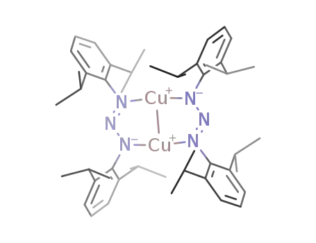 [Cu<sub>2</sub>(N,N'-bis(2,6-di-isopropylphenyl)triazene(-1H))2]